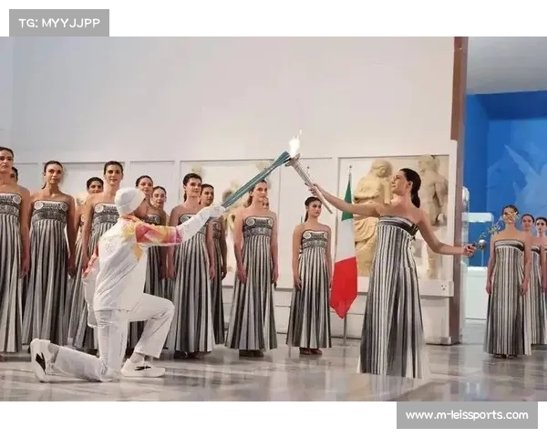 米兰冬奥会火炬移交仪式雅典完成,圣火传递标志倒计时启动